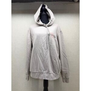 Hugo Boss HUGO Red Hot Graphic Hoodie Beige Mens Size Medium‎ French Terry